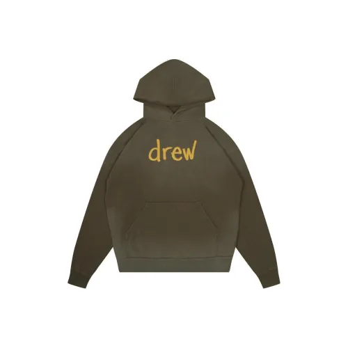 Drew House Оливково-зеленый Унисекс Свитшоты