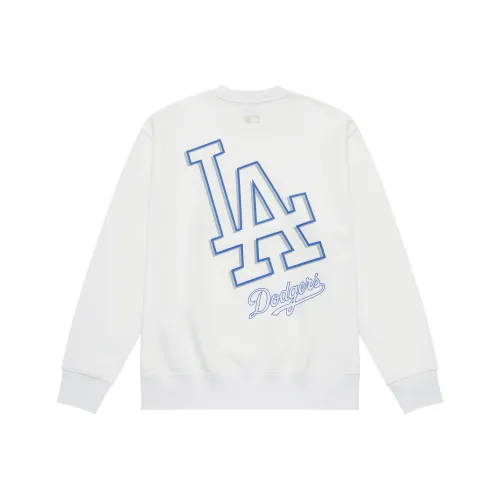 MLB Los Angeles Dodgers Basic Collection 24FW Американский свитшот унисекс экрю