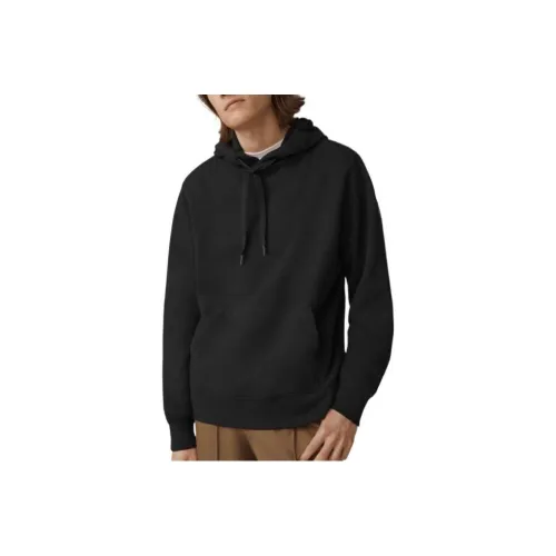 Canada Goose Huron Series Черные Мужские Свитшоты