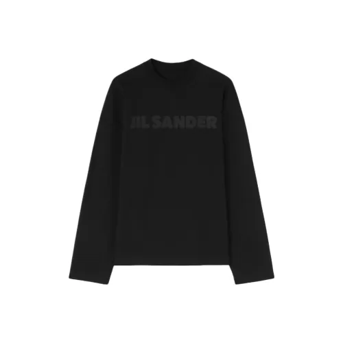 JIL SANDER Мужские черные T-рубашки