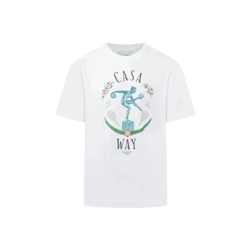 CASABLANCA Белый Мужской T-рубашки