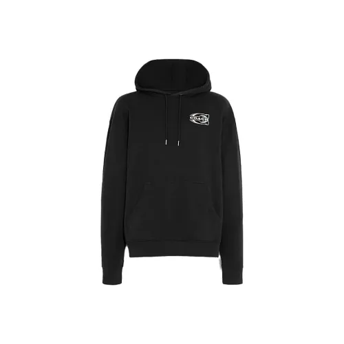 COACH FW23 Толстовка Мужской Черный