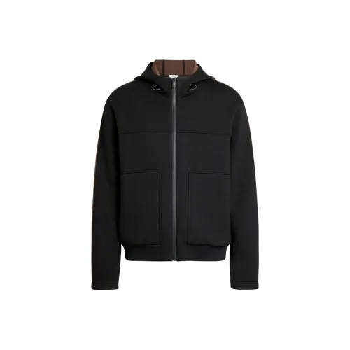 Ermenegildo Zegna Черные Мужские Толстовки
