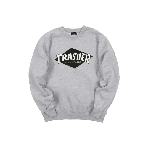 Thrasher Светло-серый Унисекс Свитшоты