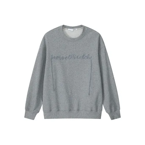 YOSHIYOYI Темно-серый Унисекс Толстовки