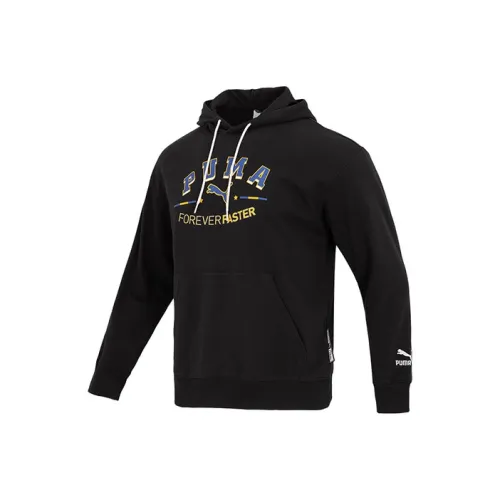 PUMA Черные Мужские Свитшоты