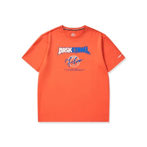 Erke T-Shirt Мужская Ярко-Оранжевая