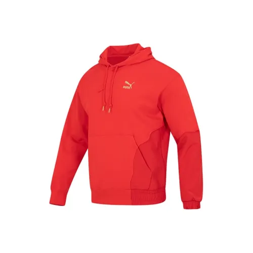 PUMA CNY Bz Zaozhi Красный Мужской Свитшот