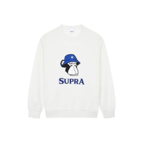 SUPRA Светлый крем Унисекс Свитшоты