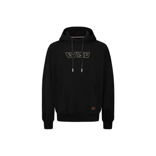 EVISU FW22 Свитшот Мужской Черный