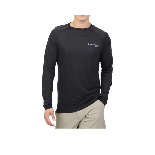 Klattermusen Groa T Рубашка Мужская Черная