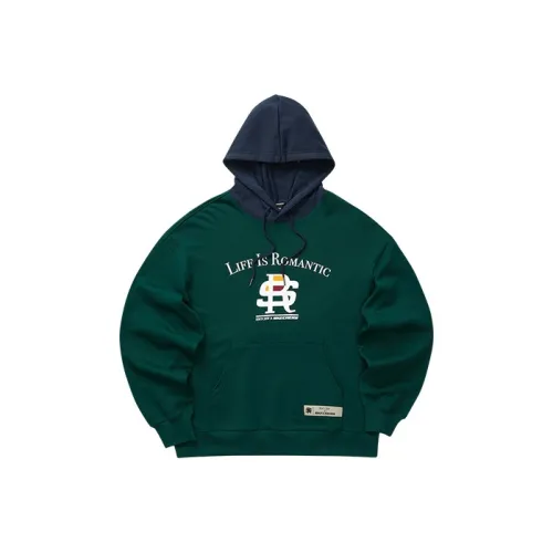 Skechers Romantic Crown Collaboration Series Лесной зеленый Унисекс Свитшоты