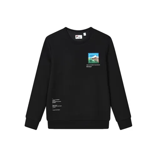 FILA Глубокий Черный Мужские Толстовки