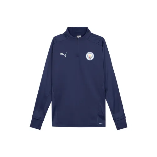 PUMA Manchester City F.C. Синий Мужской Свитшот