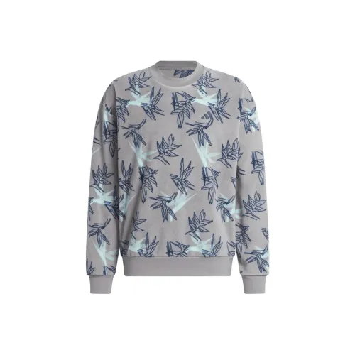 Adidas Светло-фиолетовый Мужской Свитшот