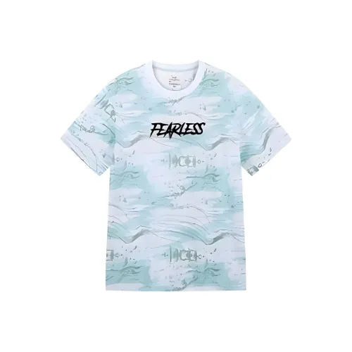 361° Running Collection Бег Т-Рубашка Мужская Microwave Зеленый