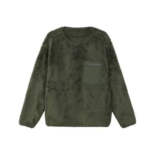 UNIQLO Зеленый Мужской Свитшот