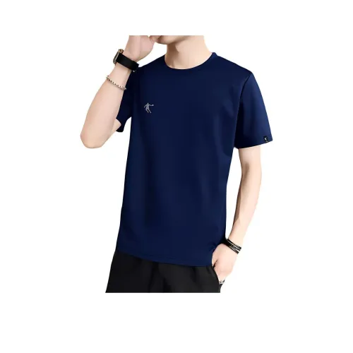 QIAODAN T-Рубашка Мужская Затменный Синий