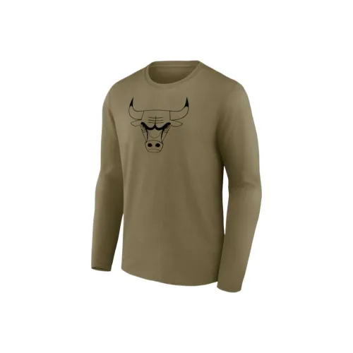 NBA Fanatics Chicago Bulls футболка мужская коричневая