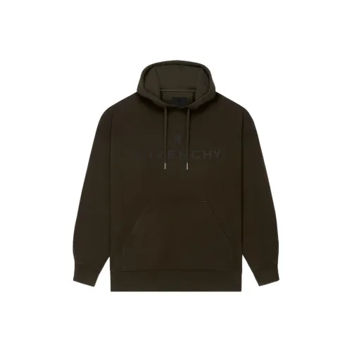 GIVENCHY FW22 Толстовка Мужской Армейский Зеленый