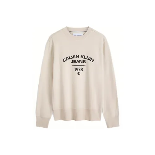 CALVIN KLEIN Свитшот Мужской Айвори