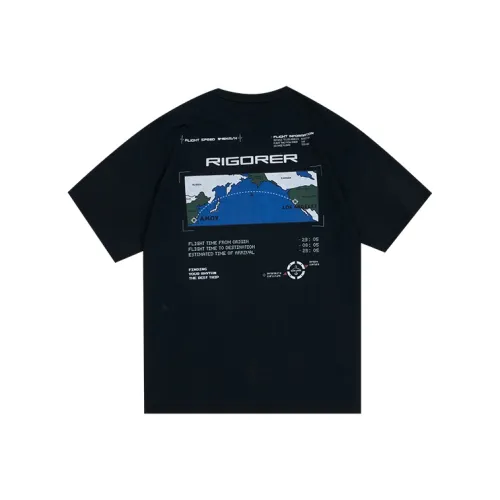 RIGORER Короткий рукав T-рубашки унисекс