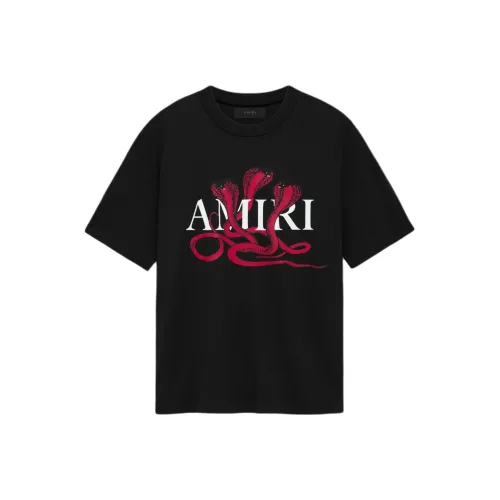 AMIRI Черный Красный Мужская T-Рубашка