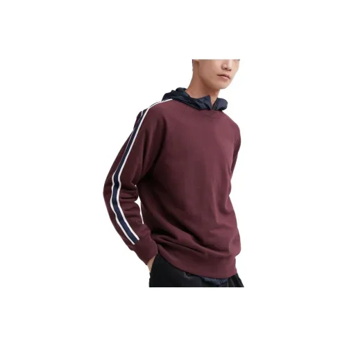 UNIQLO Толстовка Унисекс Бордовый