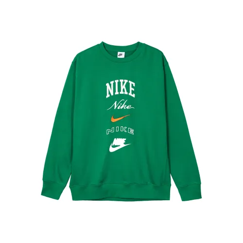Nike Зеленый Мужской Свитшот