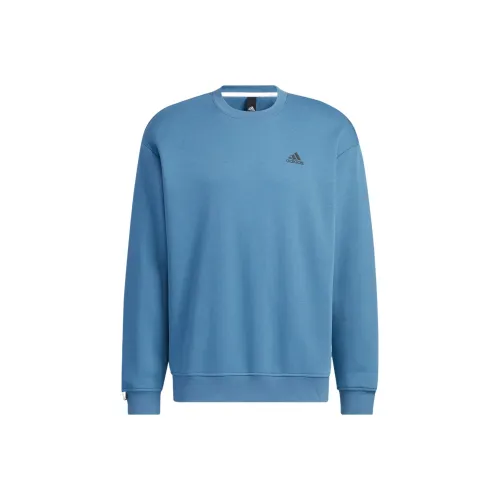 Adidas Синий Унисекс Свитшоты