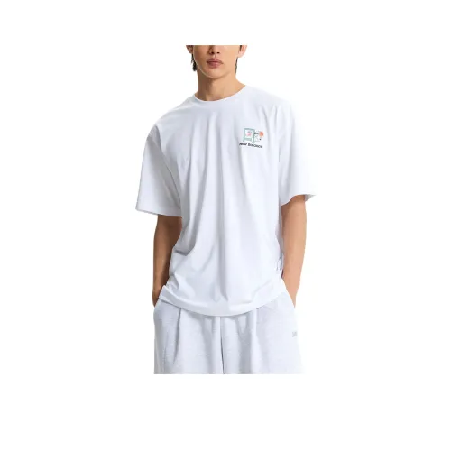 New Balance совместный бренд UNI NB BOY T-рубашка Мужская 10 Белый