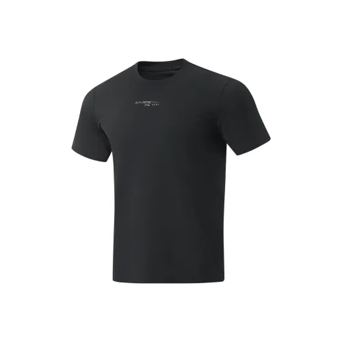 LINING Fitness Series Т-Рубашка Мужская Черная