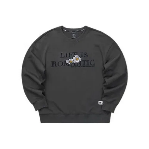 Коллекция Skechers X Romantic Crown Collaboration Collection Толстовка Унисекс Oyster Black