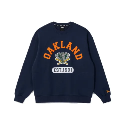 New Era x MLB Свитшот Унисекс Морской Синий