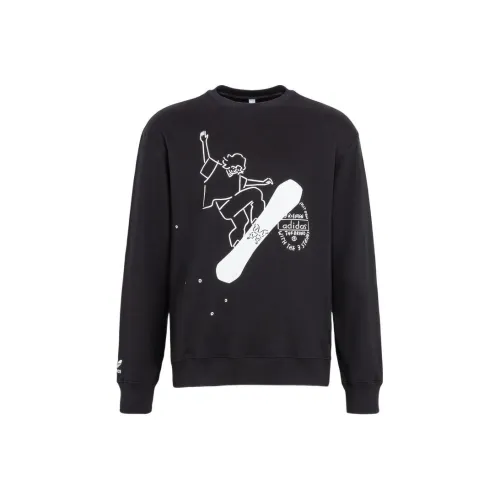 Adidas Originals Мужские Черные Свитшоты