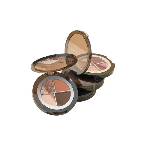 MAKEANDI DYNAMIC Дымление 4 Цвет Тени для век Легко смешиваемые