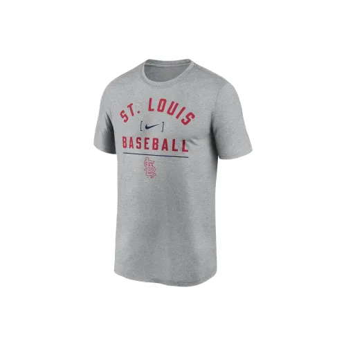 nike T-Shirt St. Louis Cardinals Мужской Серый