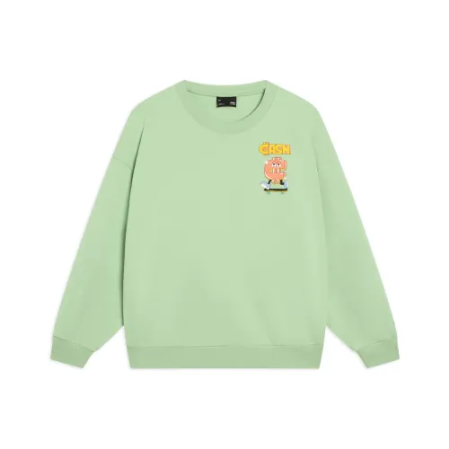 Подкладка Skateboard Толстовка Унисекс Спокойный Зеленый