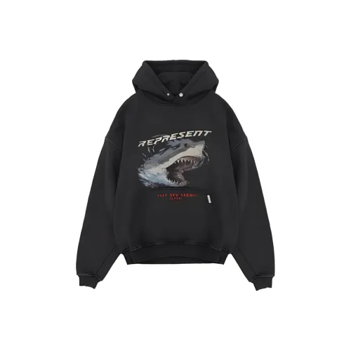 REPRESENT Черные Мужские Свитшоты