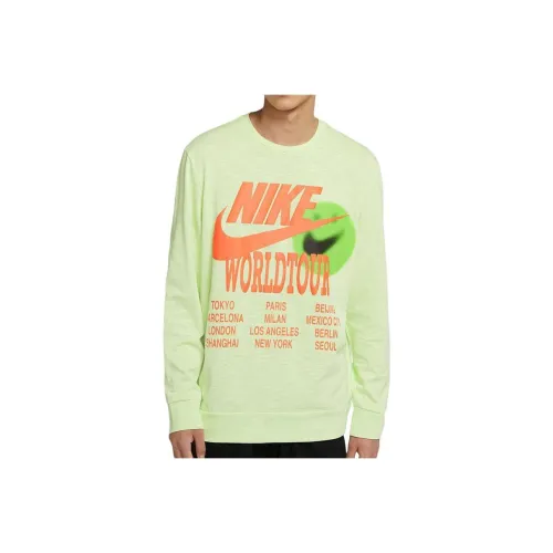 Nike Зеленый Мужской Свитшот