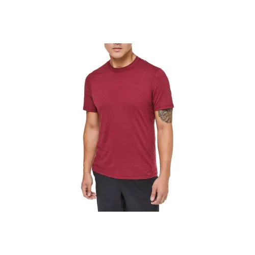 lululemon Somatic Aero T Рубашка Мужская Красная