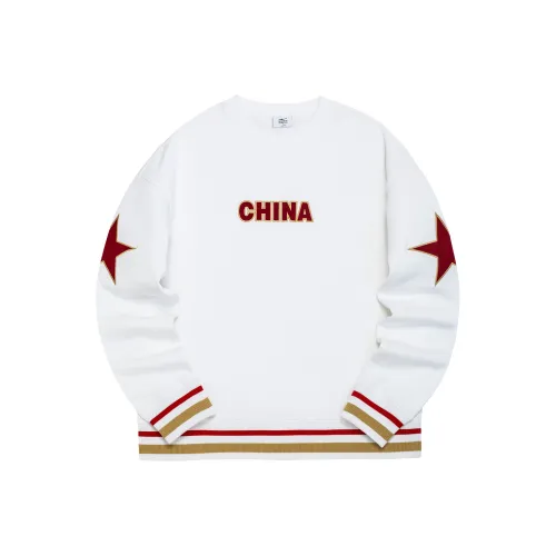 Эрке Истинно белый Унисекс Свитшоты