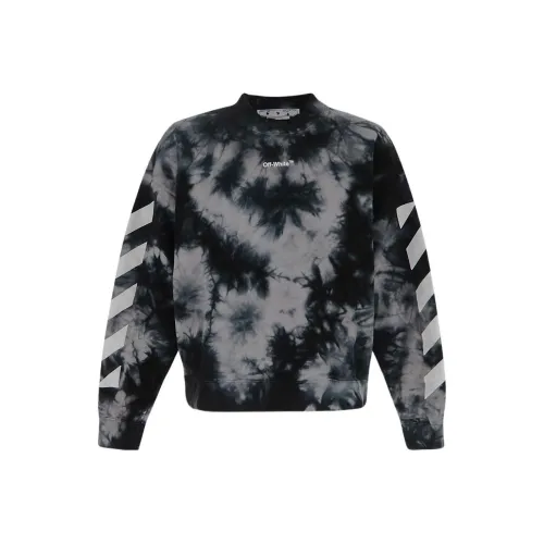 Off Белый Черный Мужские Толстовки