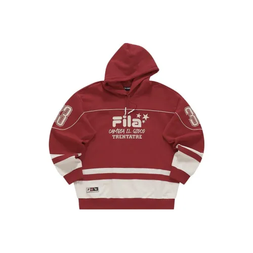 FILA FUSION QR Толстовка Унисекс Китайский Красный