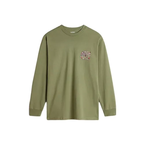 Vans Checking Out T-Shirt Мужская Зеленая