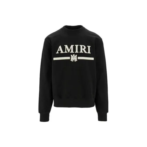 AMIRI Мужские черные свитшоты