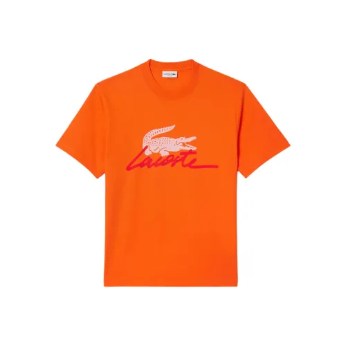LACOSTE Collaboration Оранжевые Мужские T-Рубашки