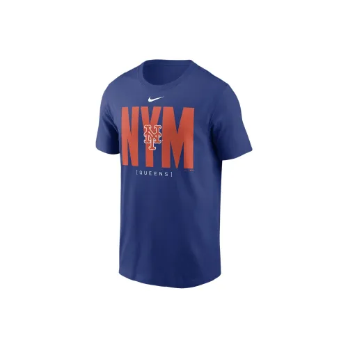 nike T-Shirt New York Mets Мужской Королевский Синий