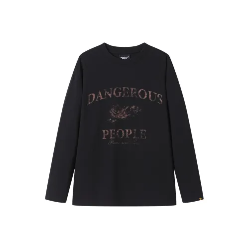 DANGEROUSPEOPLE Длинный рукав Т-рубашка Унисекс