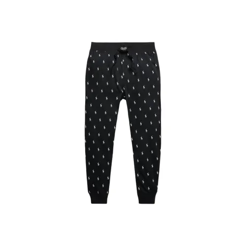 Polo Ralph Lauren Вязаные Спортивные Штаны Мужские Черные